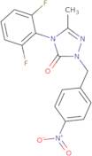 4-(2,6-Difluorophenyl)-5-methyl-2-(4-nitrobenzyl)-2,4-dihydro-3H-1,2,4-triazol-3-one