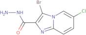 3-Bromo-6-chloroimidazo[1,2-a]pyridine-2-carbohydrazide