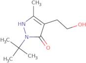 2-tert-Butyl-4-(2-hydroxyethyl)-5-methyl-2,3-dihydro-1H-pyrazol-3-one