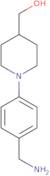 {1-[4-(Aminomethyl)phenyl]piperidin-4-yl}methanol