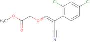 Methyl 2-{[(1E)-2-cyano-2-(2,4-dichlorophenyl)eth-1-en-1-yl]oxy}acetate