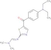 N'-{5-[4-(Diethylamino)benzoyl]-1,3-thiazol-2-yl}-N,N-dimethyliminoformamide