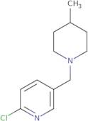 2-Chloro-5-[(4-methylpiperidin-1-yl)methyl]pyridine