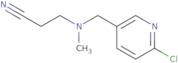 3-{[(6-Chloropyridin-3-yl)methyl](methyl)amino}propanenitrile