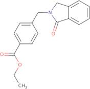 Ethyl 4-[(1-oxo-2,3-dihydro-1H-isoindol-2-yl)methyl]benzoate