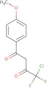 4-Chloro-4,4-difluoro-1-(4-methoxy-phenyl)-butane-1,3-dione
