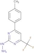 2-Hydrazino-4-(4-methylphenyl)-6-(trifluoromethyl)pyrimidine