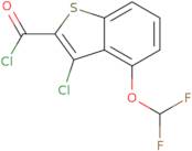 3-Chloro-4-difluoromethoxy-benzo[b]thiophene-2-carbonyl chloride