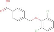 4-[(2,6-Dichlorophenoxy)methyl]benzoic acid