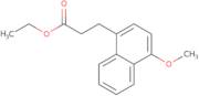 4-Methoxy-1-naphthalenepropanoic acid ethyl ester