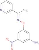 (1E)-1-Pyridin-3-ylethanone o-(3-amino-5-nitrophenyl)oxime