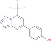 4-(7-Trifluoromethyl-pyrazolo[1,5-a]pyrimidin-5-yl)-phenol