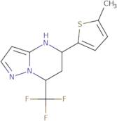 5-(5-Methylthien-2-yl)-7-(trifluoromethyl)-4,5,6,7-tetrahydropyrazolo[1,5-a]pyrimidine