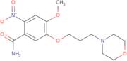 4-Methoxy-5-(3-morpholinopropoxy)-2-nitrobenzamide