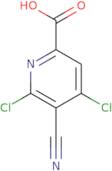 4,6-dichloro-5-cyanopyridine-2-carboxylic acid