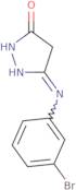 5-(3-Bromophenyl)iminopyrazolidin-3-one