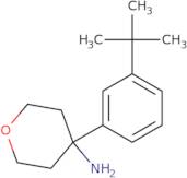 4-(3-(tert-Butyl)phenyl)tetrahydro-2H-pyran-4-amine hydrochloride