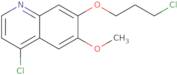 4-Chloro-7-(3-chloropropoxy)-6-methoxyquinoline