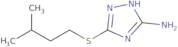 3-[(3-Methylbutyl)thio]-1H-1,2,4-triazol-5-amine