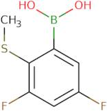 3,5-Difluoro-2-methylsulfanylphenylboronic acid