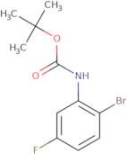 tert-Butyl 2-bromo-5-fluorophenylcarbamate