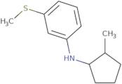 N-(2-Methylcyclopentyl)-3-(methylsulfanyl)aniline