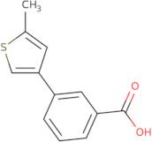 3-(5-Methylthiophen-3-yl)benzoic acid