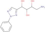 (1S,2S,3R)-4-Amino-1-(2-phenyl-2H-1,2,3-triazol-4-yl)butane-1,2,3-triol