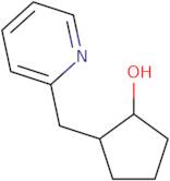 2-[(Pyridin-2-yl)methyl]cyclopentan-1-ol