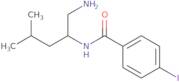 N-(1-Amino-4-methylpentan-2-yl)-4-iodobenzamide