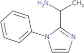 1-(1-Phenyl-1H-imidazol-2-yl)ethan-1-amine
