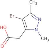 2-(4-Bromo-1,3-dimethyl-1H-pyrazol-5-yl)acetic acid