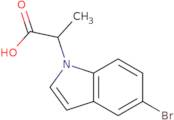 2-(5-Bromo-1H-indol-1-yl)propanoic acid