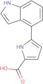 5-(1H-Indol-4-yl)-1H-pyrrole-2-carboxylic acid