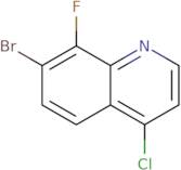 7-Bromo-4-chloro-8-fluoroquinoline