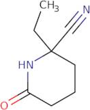 2-Ethyl-6-oxopiperidine-2-carbonitrile