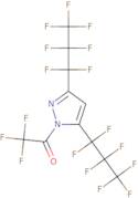 1-Trifluoroacetyl-3,5-bis(heptafluoropropyl)pyrazole