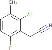 2-Chloro-6-fluoro-3-methylphenylacetonitrile