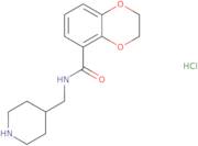 2,3-Dihydrobenzo[1,4]Dioxine-5-Carboxylic Acid(Piperidin-4-Ylmethyl)Amide Hydrochloride