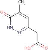 2-(5-Methyl-6-oxo-1,6-dihydropyridazin-3-yl)acetic acid