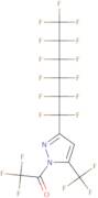 2,2,2-Trifluoro-1-[3-(1,1,2,2,3,3,4,4,5,5,6,6,6-tridecafluorohexyl)-5-(trifluoromethyl)pyrazol-1-y…