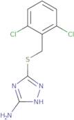 3-{[(2,6-Dichlorophenyl)methyl]sulfanyl}-1H-1,2,4-triazol-5-amine