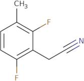 2,6-Difluoro-3-methylphenylacetonitrile