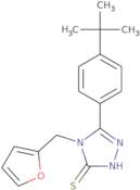 5-(4-tert-Butylphenyl)-4-(furan-2-ylmethyl)-4H-1,2,4-triazole-3-thiol