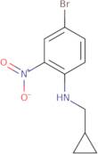 4-Bromo-N-(cyclopropylmethyl)-2-nitroaniline