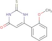 6-(2-Methoxyphenyl)-2-thioxo-2,3-dihydropyrimidin-4(1(H))-one