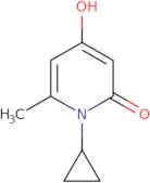 1-Cyclopropyl-4-hydroxy-6-methyl-1,2-dihydropyridin-2-one