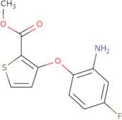 Methyl 3-(2-amino-4-fluorophenoxy)-2-thiophenecarboxylate