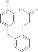 3-[2-(4-Chlorophenoxy)phenyl]propanoic acid