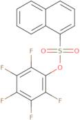 2,3,4,5,6-Pentafluorophenyl 1-naphthalenesulphonate